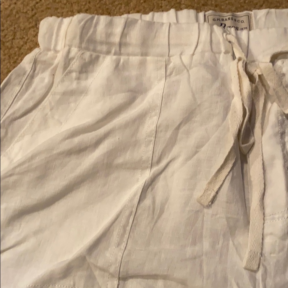 Linen shorts